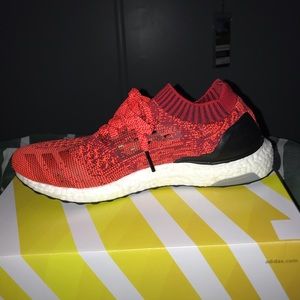 Men’s Red Uncaged Ultraboost Size 9.5